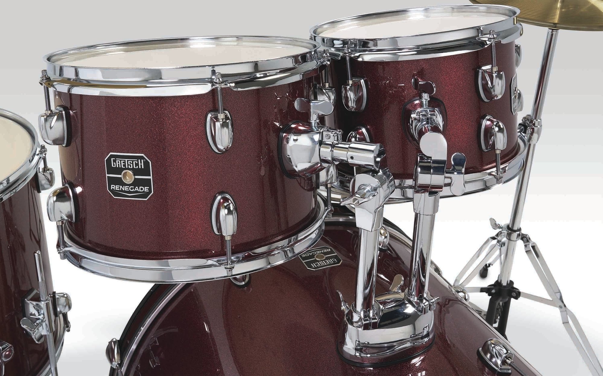 Gretsch Renegade 22'' - 5 FÛts - Ruby Sparkle - Akustik Schlagzeug Rock - Variation 5