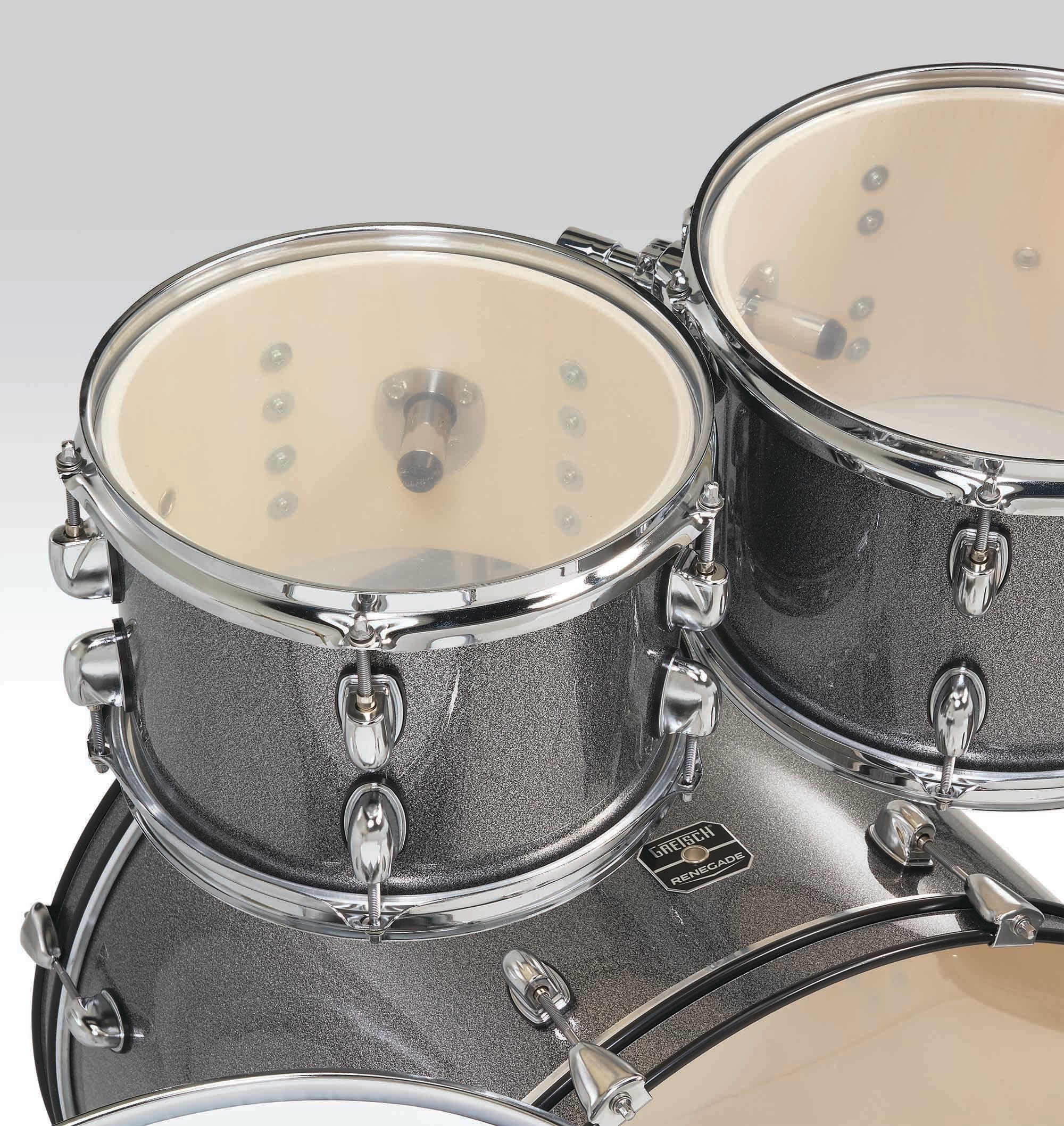 Gretsch Renegade 22'' - 5 FÛts - Grey Sparkle - Akustik Schlagzeug Rock - Variation 6