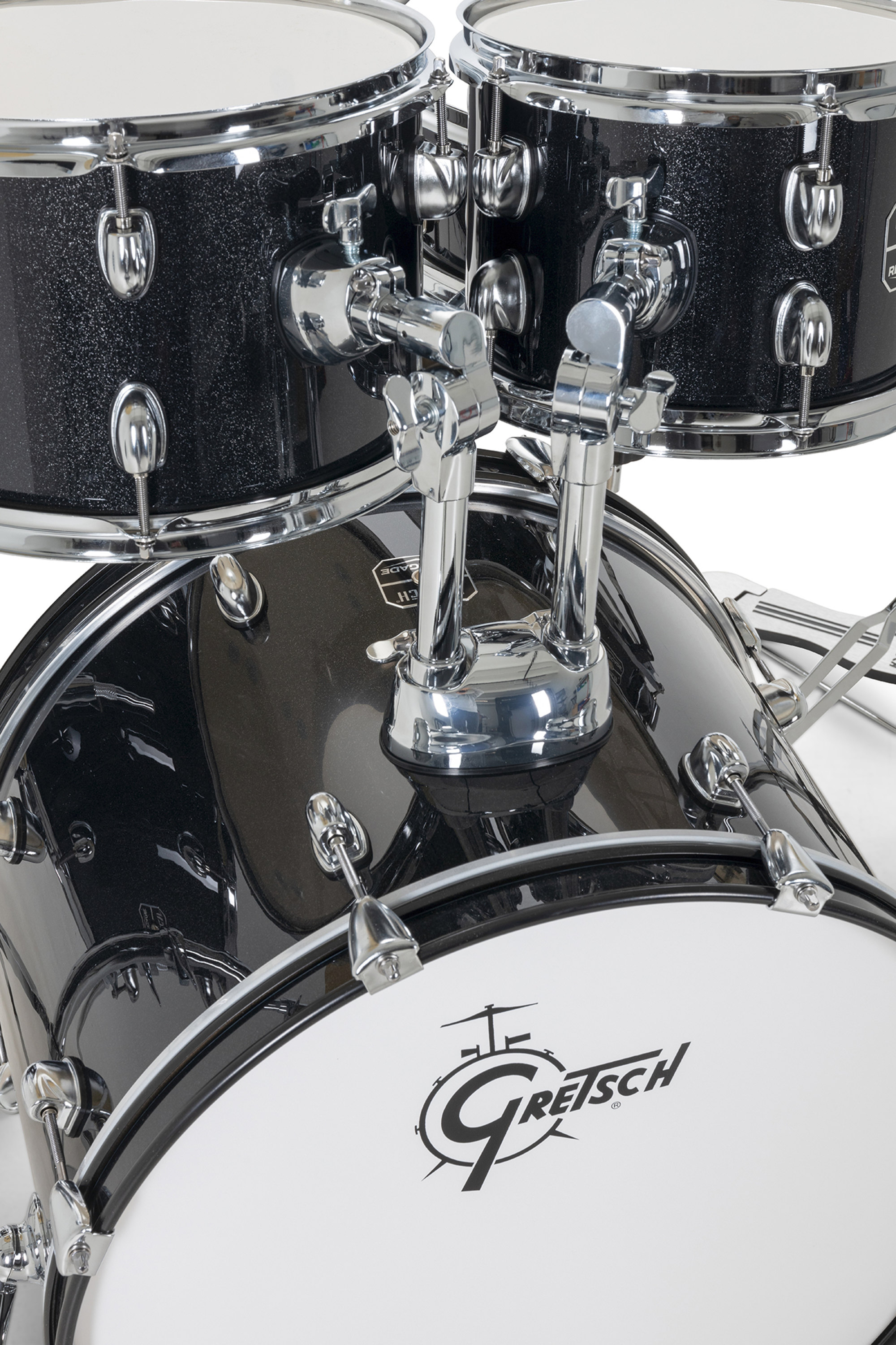 Gretsch Renegade Drum Set - 5 FÛts - Black Mist - Junior Akustik Schlagzeug - Variation 3