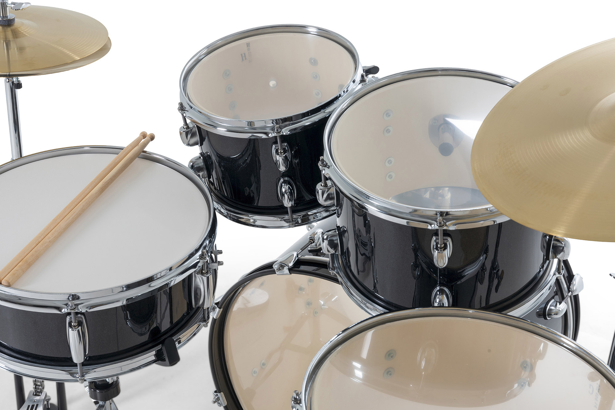 Gretsch Renegade Drum Set - 5 FÛts - Black Mist - Junior Akustik Schlagzeug - Variation 4