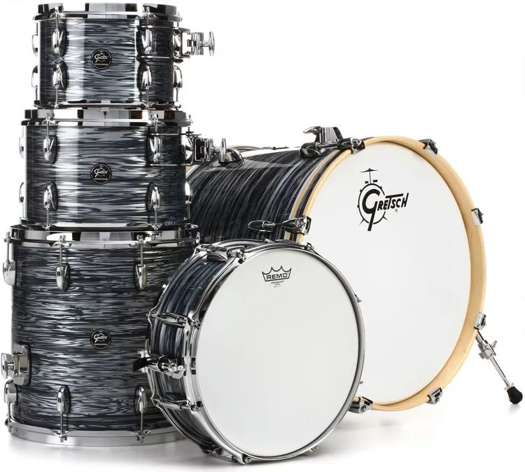 Gretsch Renown Maple Stage 22 - 4 FÛts - Silver Oyster Pearl - Bühne Akustik Schlagzeug - Variation 1