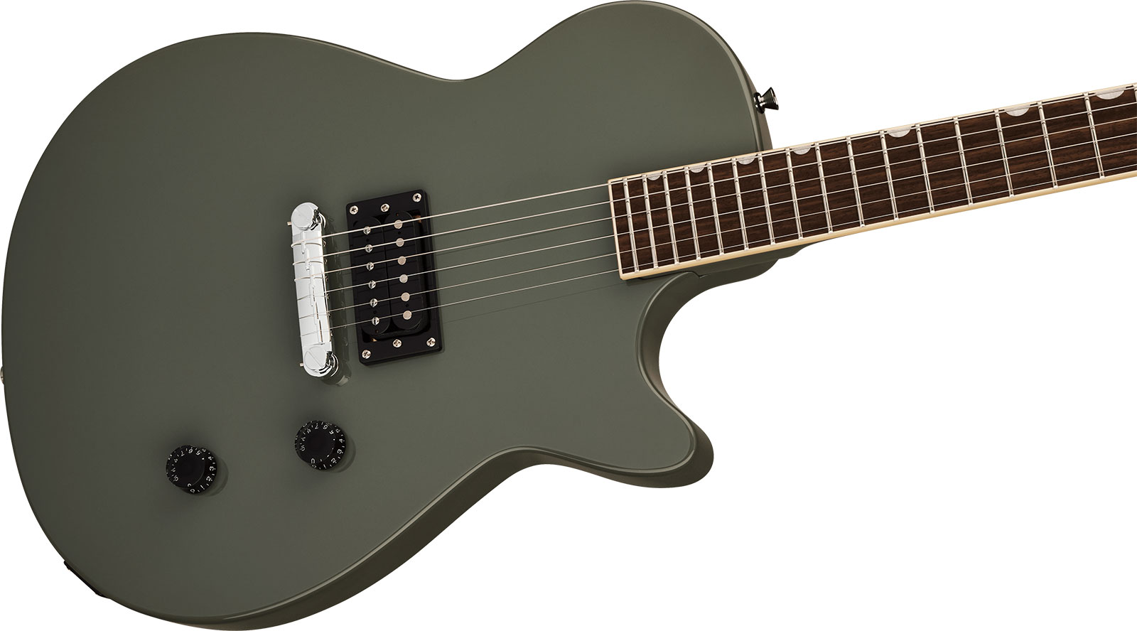 Gretsch Streamliner Jet Club 1h Ht Lau - Olive Drab Green - Single-Cut-E-Gitarre - Variation 2