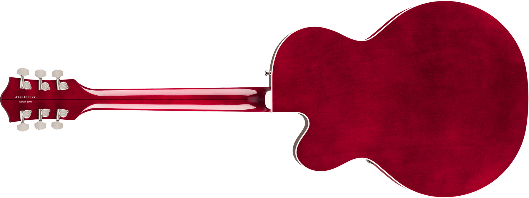 Gretsch Tennessean Hollow Body Bigsby Pro Jap 2h Trem Rw - Deep Cherry Stain - Semi-Hollow E-Gitarre - Variation 1