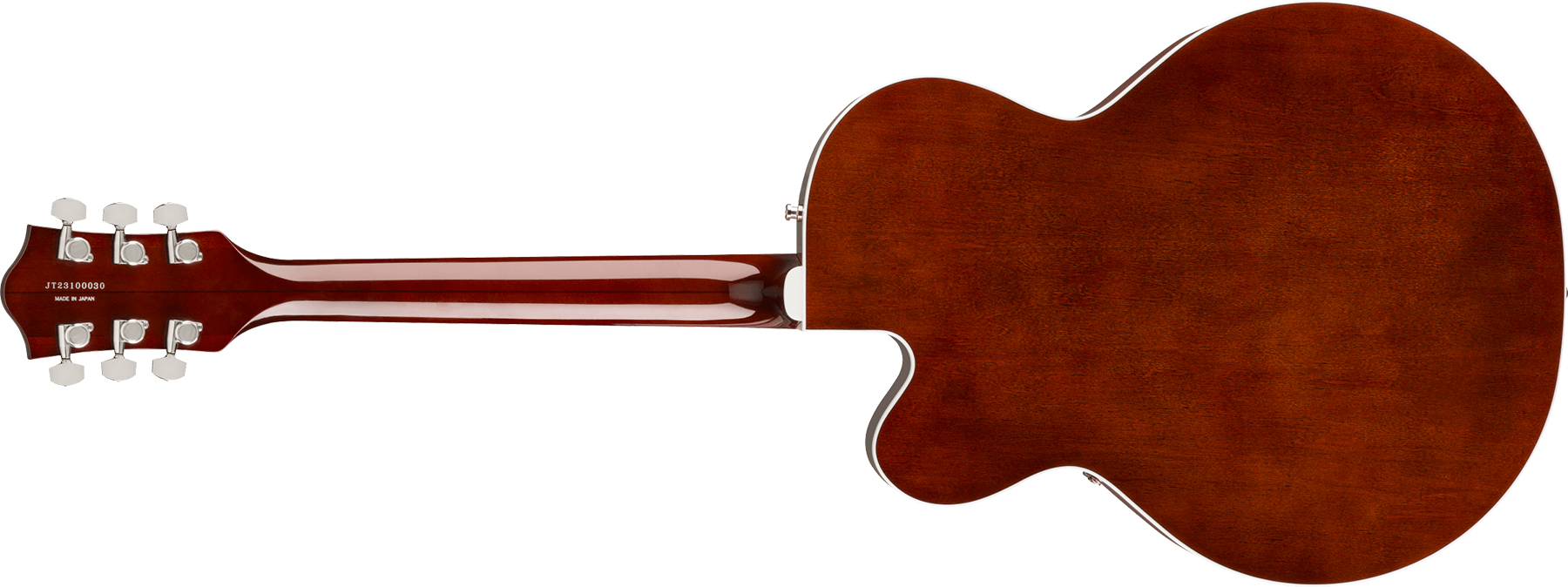 Gretsch Tennessean Hollow Body Bigsby Pro Jap 2h Trem Rw - Walnut Stain - Semi-Hollow E-Gitarre - Variation 1