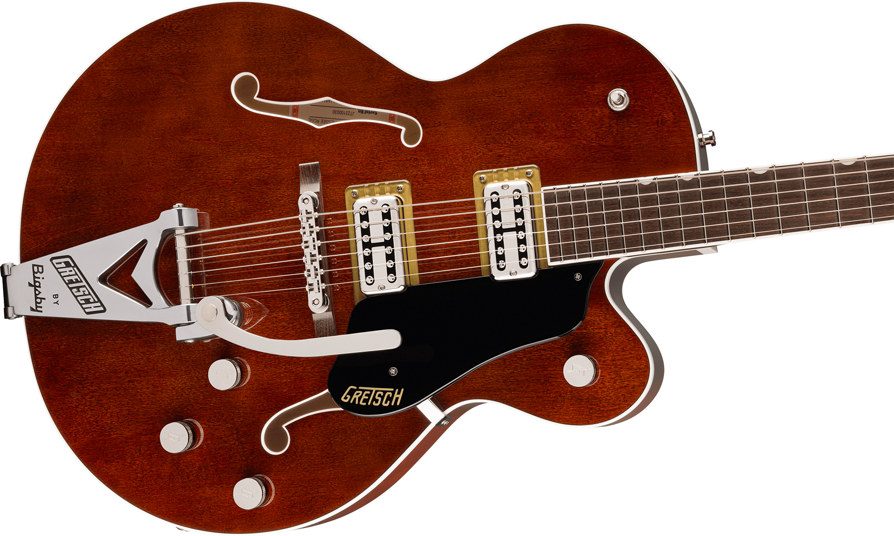 Gretsch Tennessean Hollow Body Bigsby Pro Jap 2h Trem Rw - Walnut Stain - Semi-Hollow E-Gitarre - Variation 2