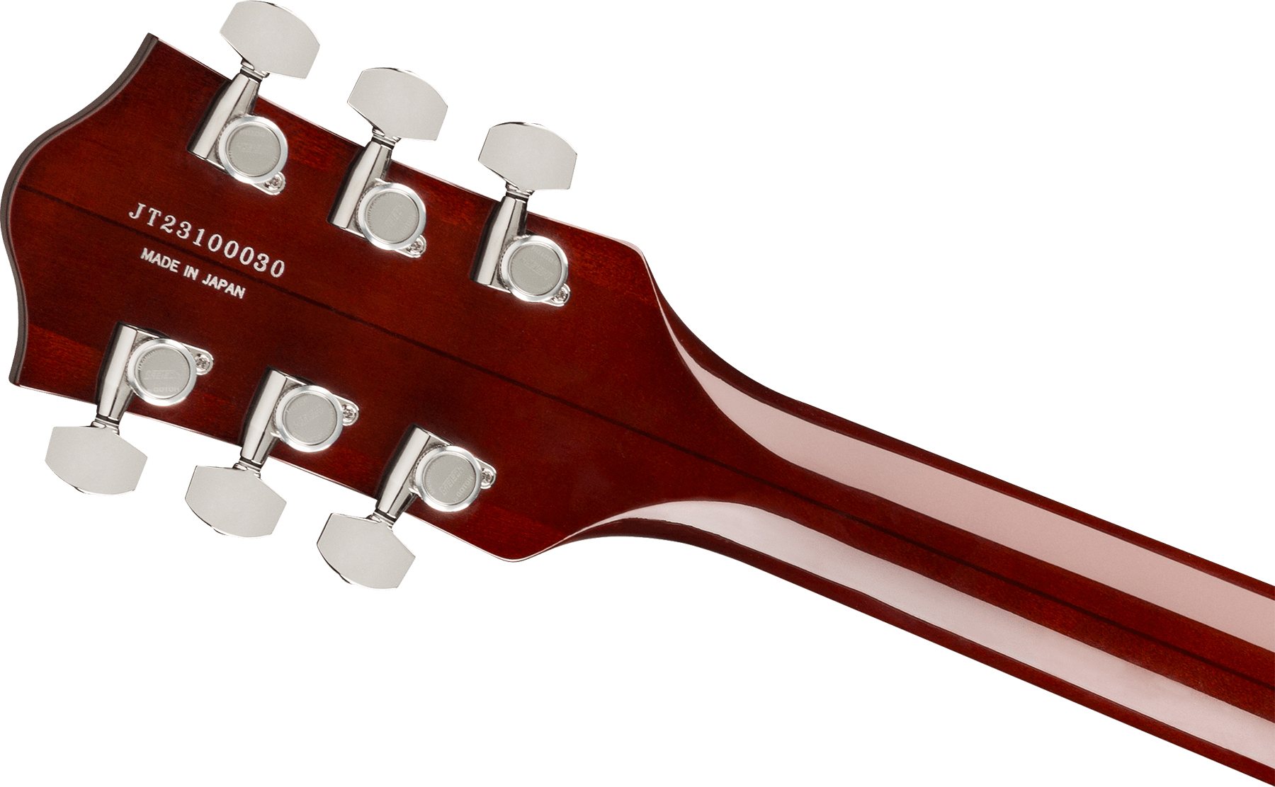 Gretsch Tennessean Hollow Body Bigsby Pro Jap 2h Trem Rw - Walnut Stain - Semi-Hollow E-Gitarre - Variation 3