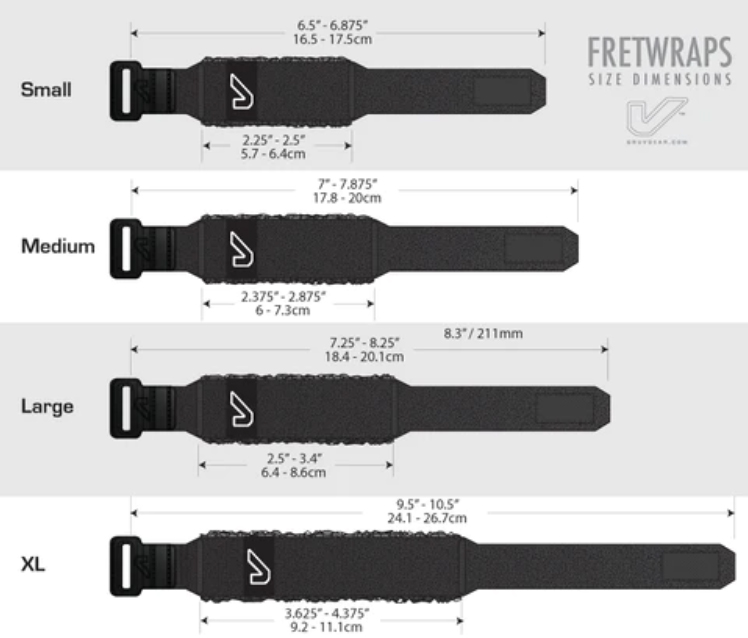 Gruv Gear Fretwrap String Muter 1-pack Lg Black - Saitendämpfer - Variation 3