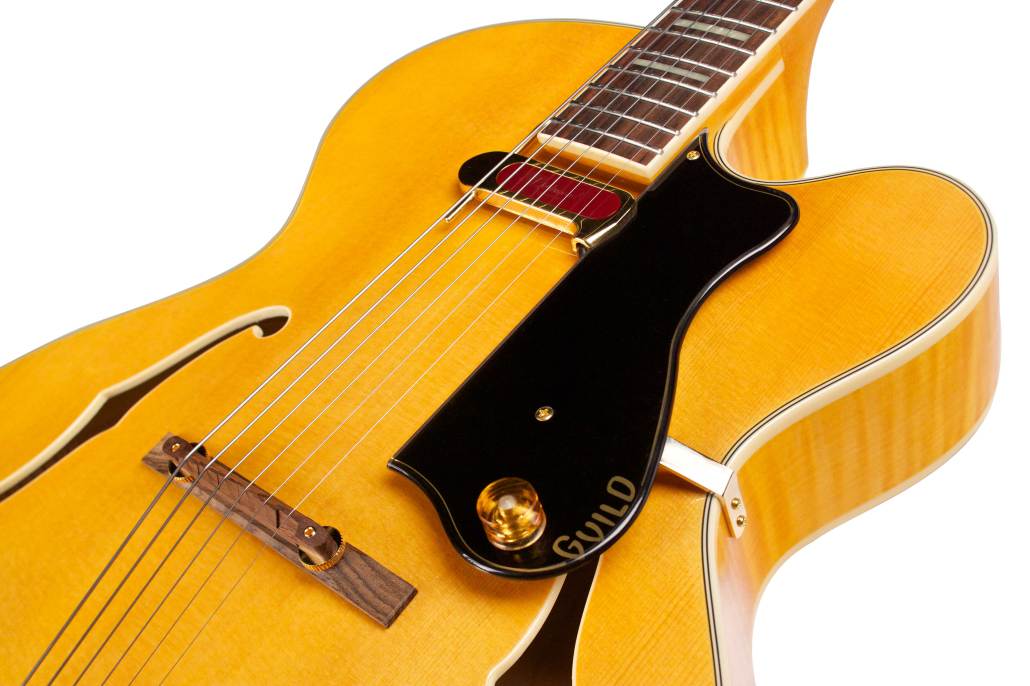 Guild A-150 Savoy Newark St Collection +etui - Blonde - Hollowbody E-Gitarre - Variation 3