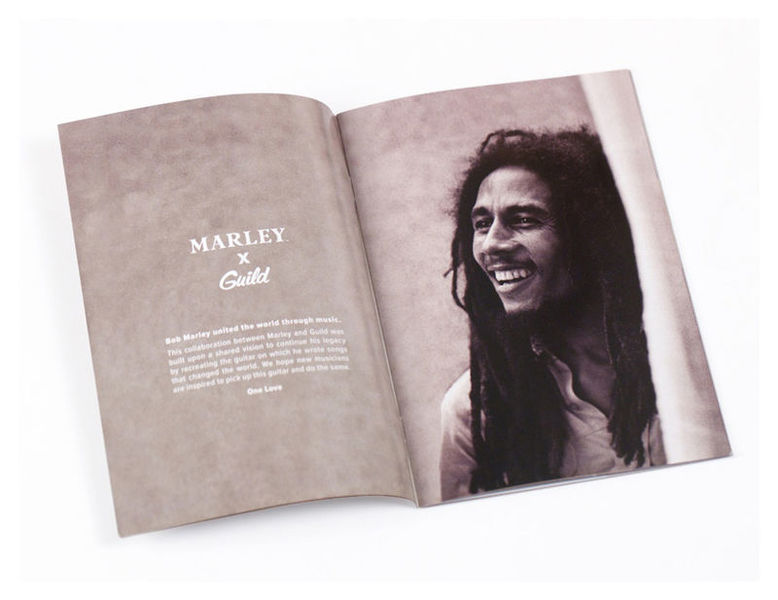 Guild Bob Marley A-20 Ltd Signature Dreadnought Epicea Acajou Pf - Natural - Westerngitarre & electro - Variation 6