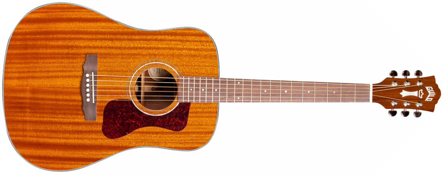 Guild D-120 Westerly Dreadnought Tout Acajou Rw +housse - Natural - Westerngitarre & electro - Main picture