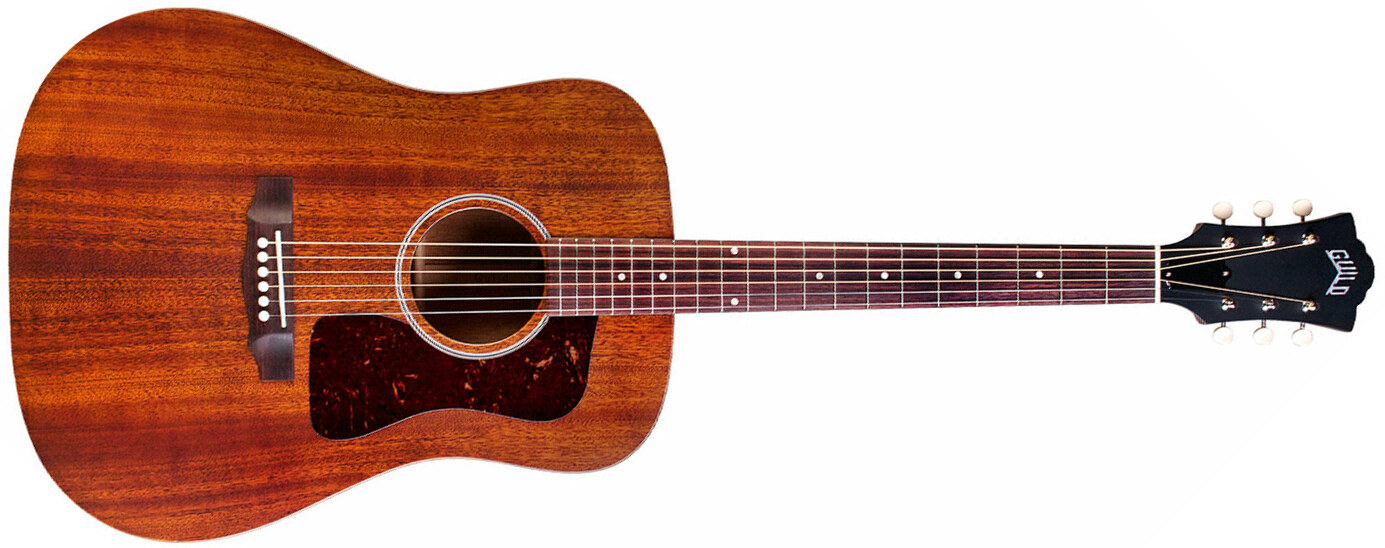 Guild D-20 Usa Dreadnought Tout Acajou - Natural - Westerngitarre & electro - Main picture