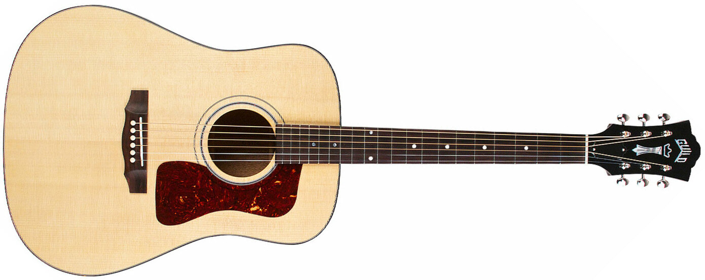 Guild D-40 Traditional Usa Dreadnought Epicea Acajou Rw - Natural - Westerngitarre & electro - Main picture