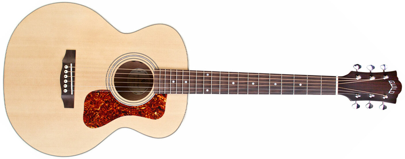 Guild Jumbo Junior Mahogany Westerly Epicea Acajou Rw - Natural - Elektroakustische Gitarre - Main picture