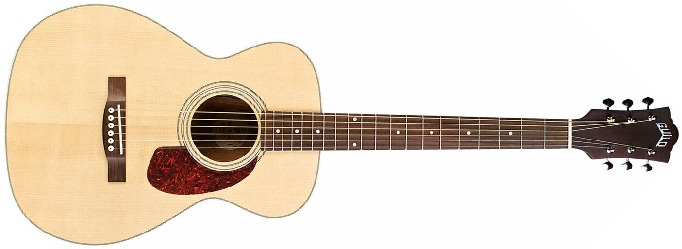 Guild M-240e Westerly Concert Epicea Acajou - Natural - Elektroakustische Gitarre - Main picture