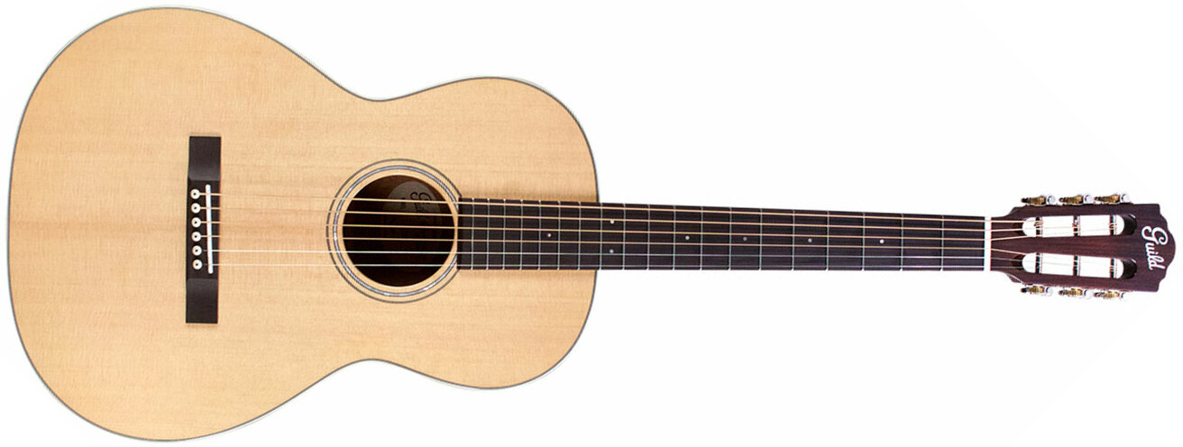 Guild P-240 Memoir Westerly Parlor 12-fret Epicea Acajou Pf - Natural - Westerngitarre & electro - Main picture