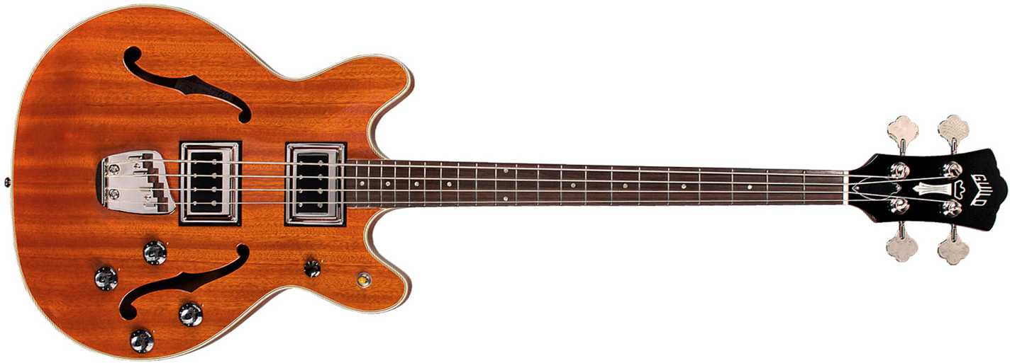 Guild Starfire Bass Ii Newark St Collection Rw - Natural - Halbakustiche Bass - Main picture