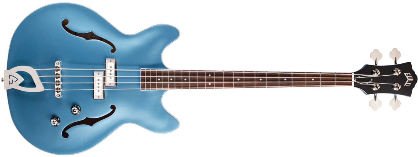 Guild Starfire I Bass Newark St Collection Rw - Pelham Blue - Halbakustiche Bass - Main picture
