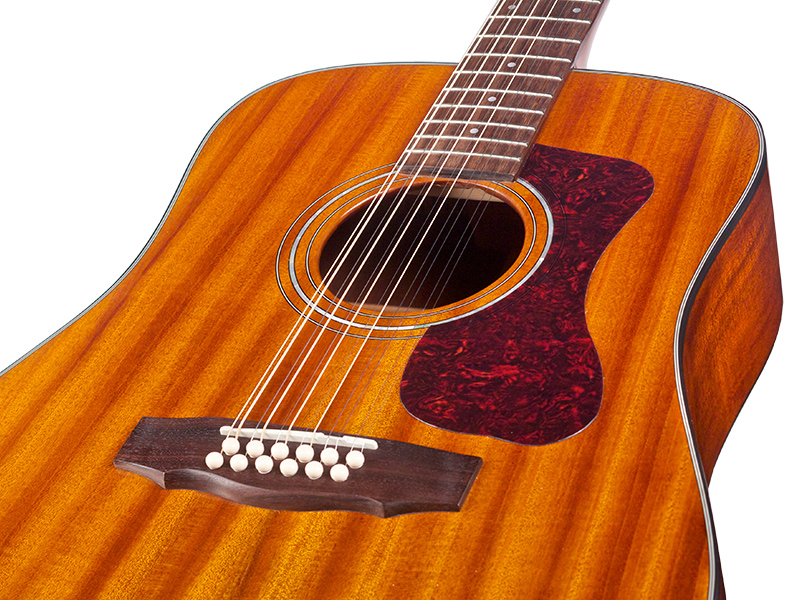 Guild D-1212 Westerly Dreadnought 12c Tout Acajou Rw - Natural - Westerngitarre & electro - Variation 4