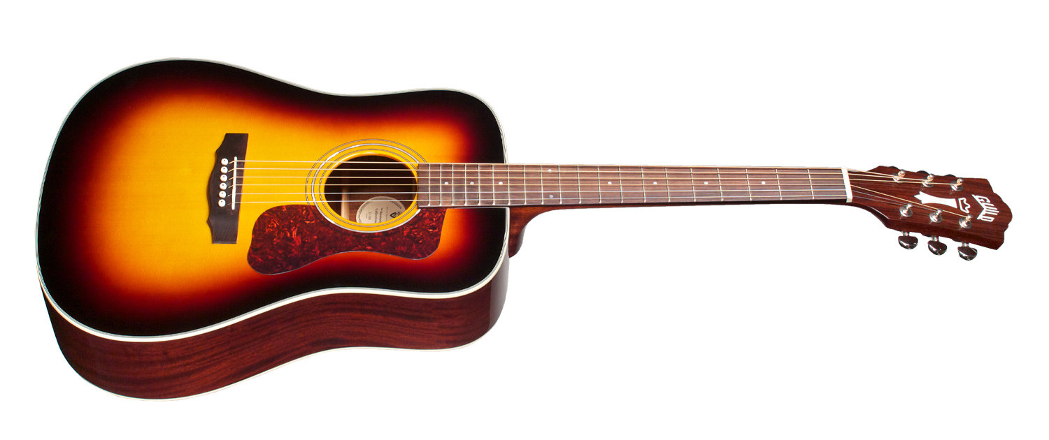 Guild D-140 Westerly Dreadnought Epicea Acajou Rw - Sunburst Gloss - Westerngitarre & electro - Variation 3