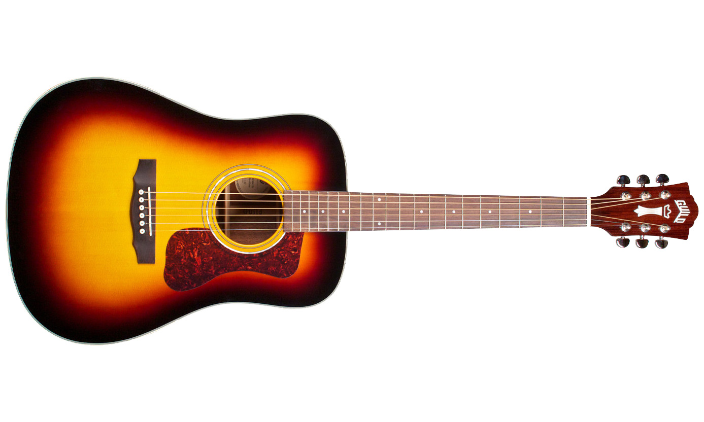 Guild D-140 Westerly Dreadnought Epicea Acajou Rw - Sunburst Gloss - Westerngitarre & electro - Variation 1