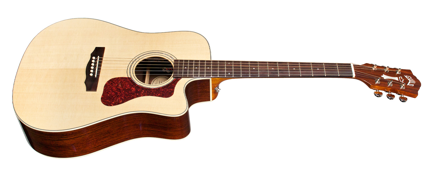 Guild D-150ce Westerly Dreadnought Cw Epicea Palissandre Rw - Natural - Elektroakustische Gitarre - Variation 1