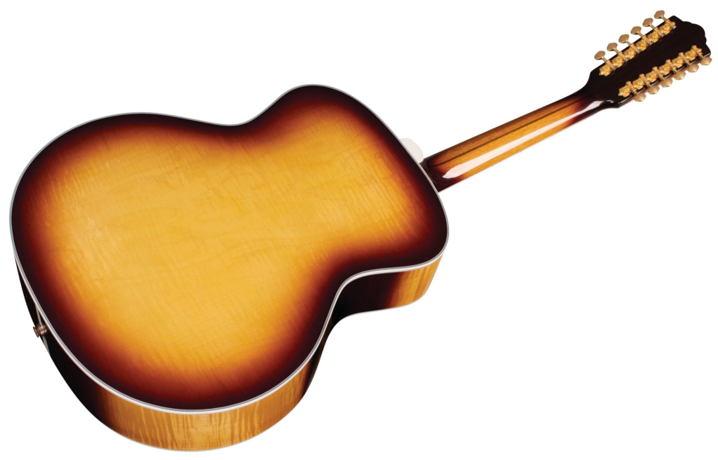 Guild F-512e Maple Usa Jumbo 12c Epicea Erable Eb - Antique Burst - Folk-Gitarre - Variation 3