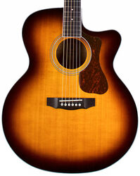 Folk-gitarre Guild F-250CE Deluxe Westerly - Antique burst