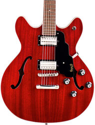 Semi-hollow e-gitarre Guild Starfire I DC Newark ST - Cherry red