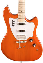 Retro-rock-e-gitarre Guild Surfliner - Sunset orange