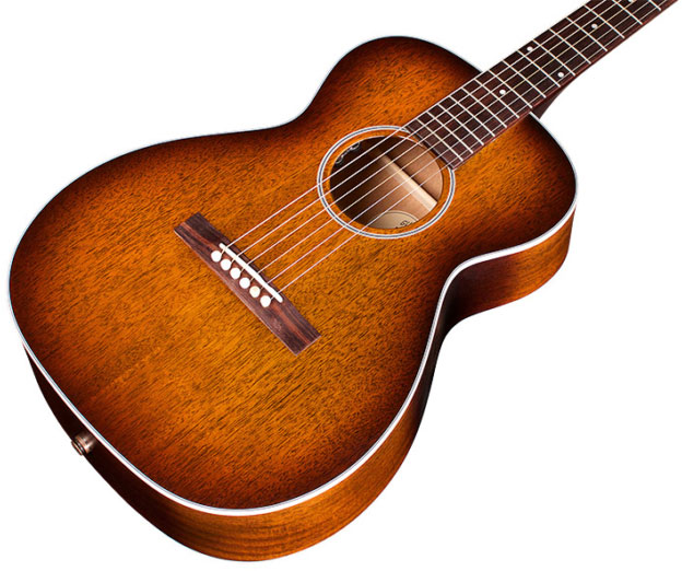 Guild M-25e Usa Concert Tout Acajou Rw - California Burst - Elektroakustische Gitarre - Variation 3