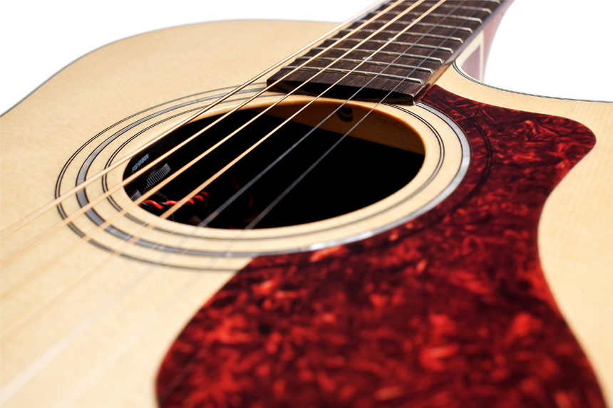 Guild Om-140ce Westerly Orchestra Cw Epicea Acajou +housse - Natural - Elektroakustische Gitarre - Variation 4