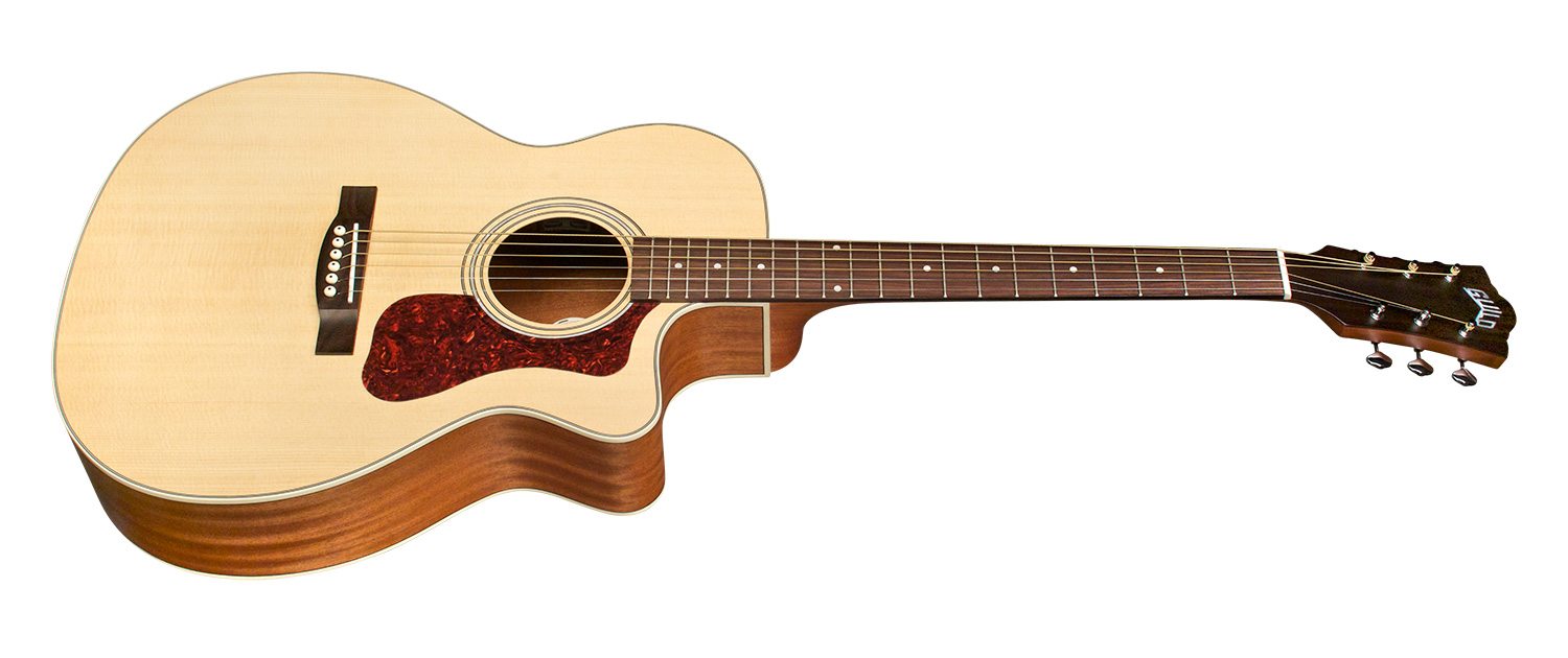 Guild Om-240ce Westerly Orchestra Cw Epicea Acajou Pf - Natural - Elektroakustische Gitarre - Variation 1