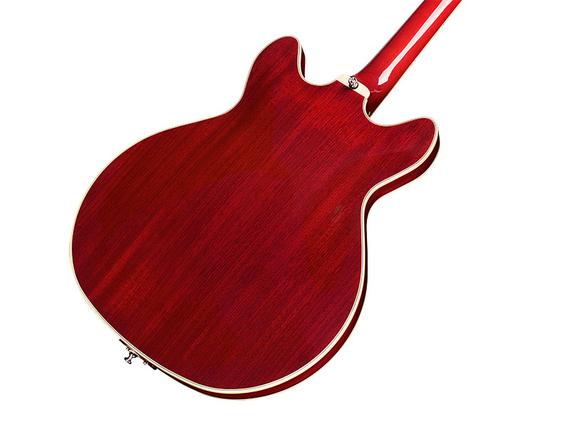 Guild Starfire Bass I Newark St Collection Rw - Cherry Red - Halbakustiche Bass - Variation 3