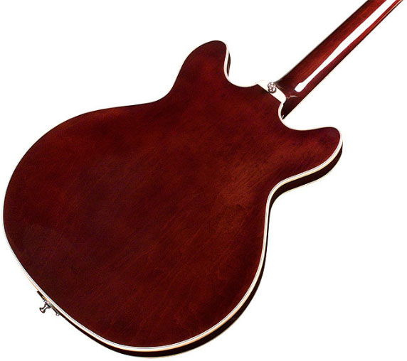 Guild Starfire Bass I Newark St Collection Rw - Vintage Walnut - Halbakustiche Bass - Variation 3