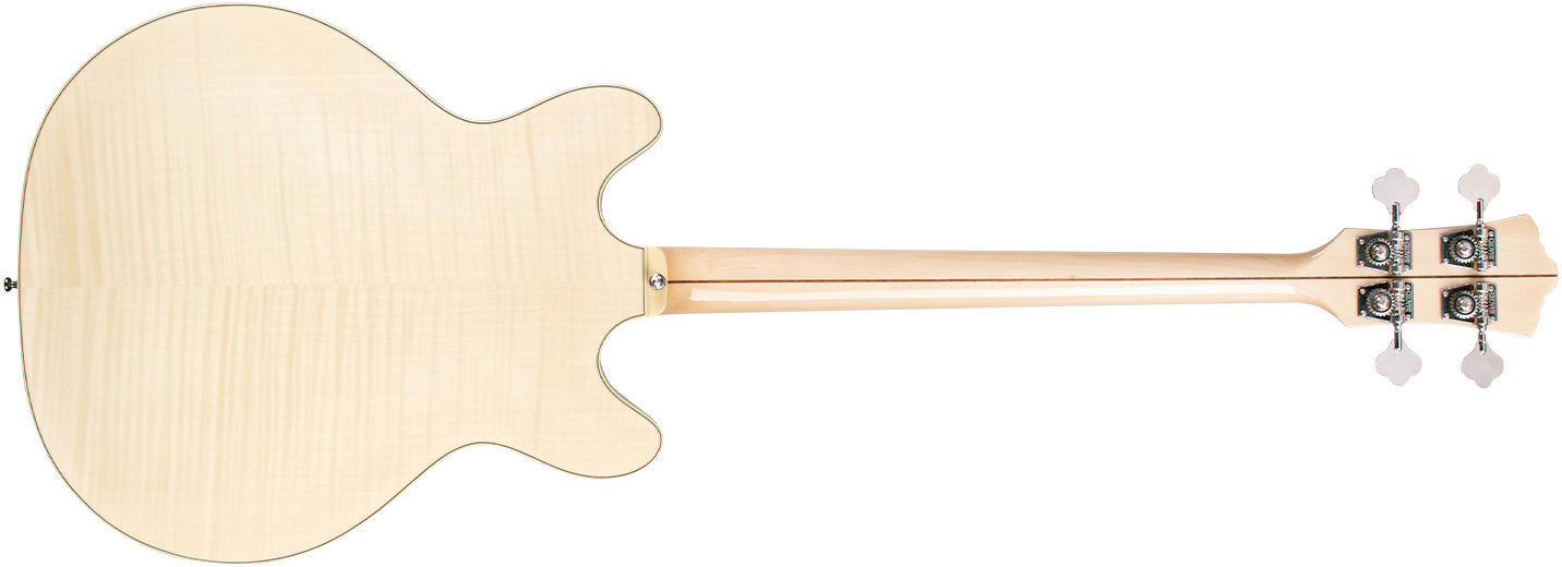 Guild Starfire Bass Ii Flamed Maple Newark St Collection Rw - Natural - Halbakustiche Bass - Variation 1