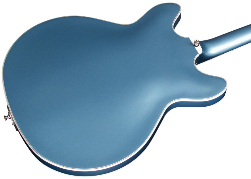 Guild Starfire I Bass Newark St Collection Rw - Pelham Blue - Halbakustiche Bass - Variation 3
