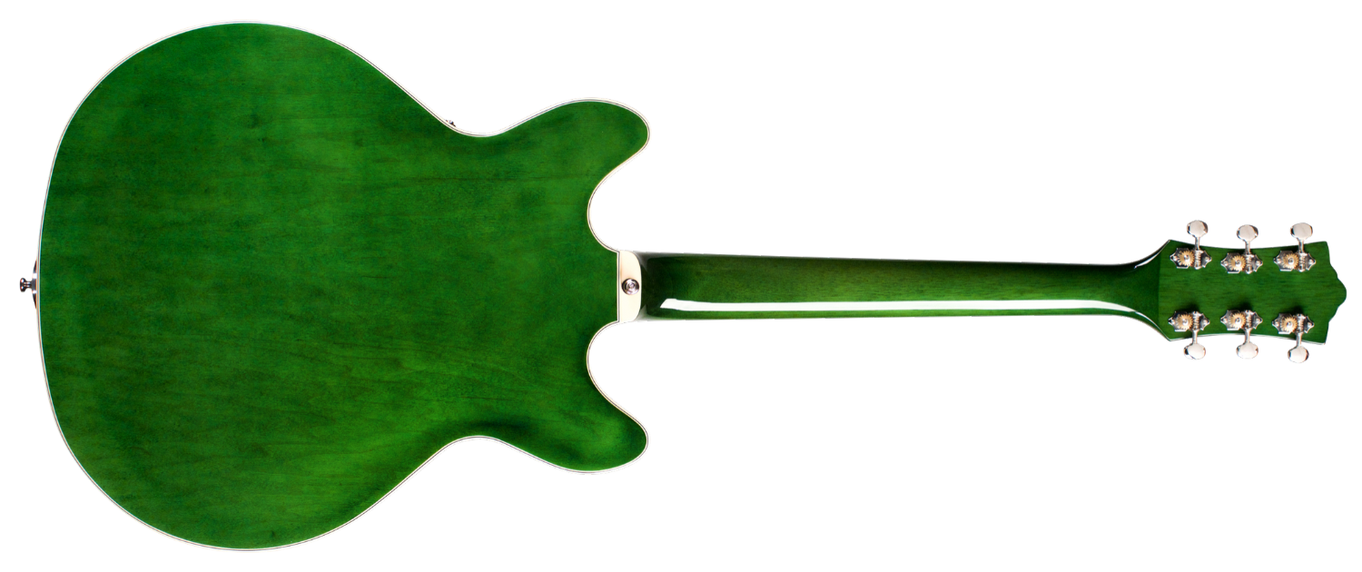 Guild Starfire I Dc Newark St Hh Bigsby Rw - Emerald Green - Semi-Hollow E-Gitarre - Variation 1