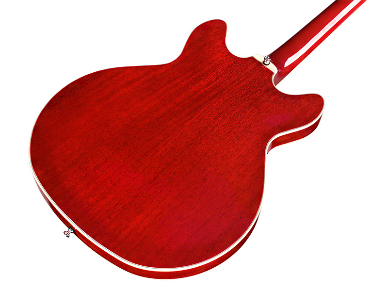 Guild Starfire I Dc Newark St Hh Ht Rw - Cherry Red - Semi-Hollow E-Gitarre - Variation 3