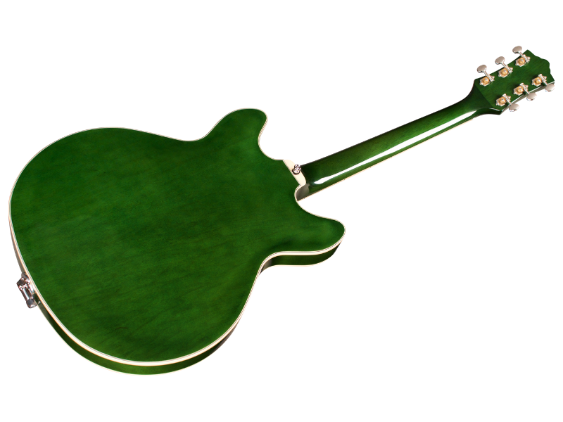 Guild Starfire I Dc Newark St Hh Bigsby Rw - Emerald Green - Semi-Hollow E-Gitarre - Variation 3