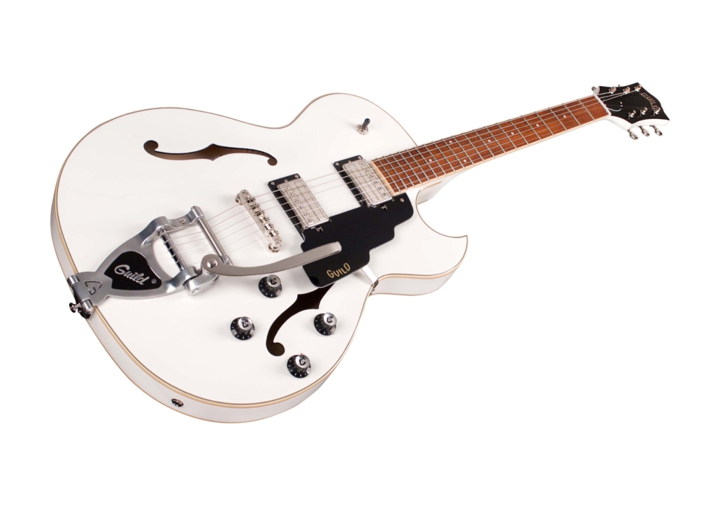 Guild Starfire I Sc Newark St Hh Bigsby Rw - Snowcrest White - Semi-Hollow E-Gitarre - Variation 2