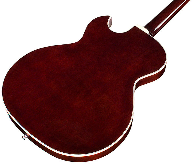 Guild Starfire I Sc Newark St Hh Ht Rw - Vintage Walnut - Semi-Hollow E-Gitarre - Variation 3