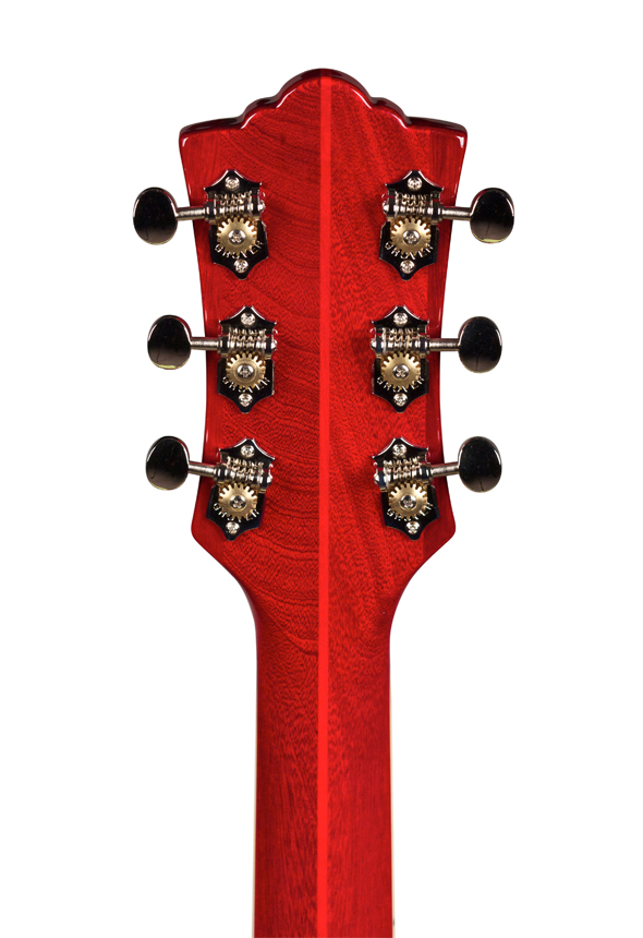 Guild Starfire Iv Newark St Hh Ht Rw - Cherry Red - Semi-Hollow E-Gitarre - Variation 5