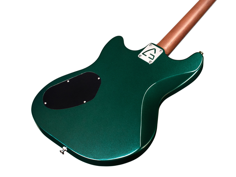 Guild Surfliner Deluxe Trem Hss Rw - Evergreen Metallic - Retro-Rock-E-Gitarre - Variation 3