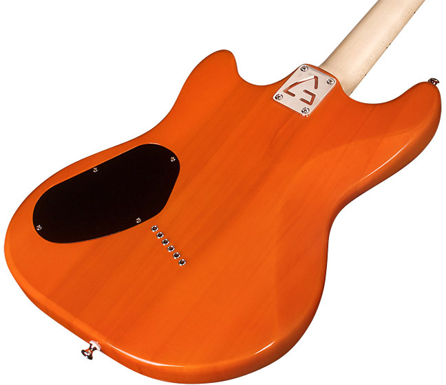 Guild Surfliner Newark St. Hss Ht Mn - Sunset Orange - Retro-Rock-E-Gitarre - Variation 3