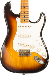E-gitarre in str-form Haar guitars Trad S #42273 - Aged 2-Tone Tobacco