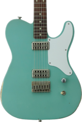 E-gitarre in teleform Haar guitars Trad T Custom #43519 - Aged Spring Green