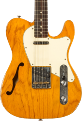 E-gitarre in teleform Haar guitars Trad T Thinline #42269 - Aged orange antique