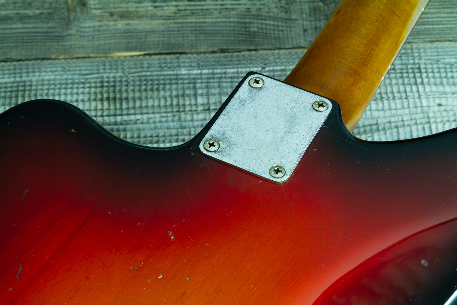 Haar Guitars Trad Jm 2s Fralin #43593 - Aged 3 Tone Sunburst - Retro-Rock-E-Gitarre - Variation 9