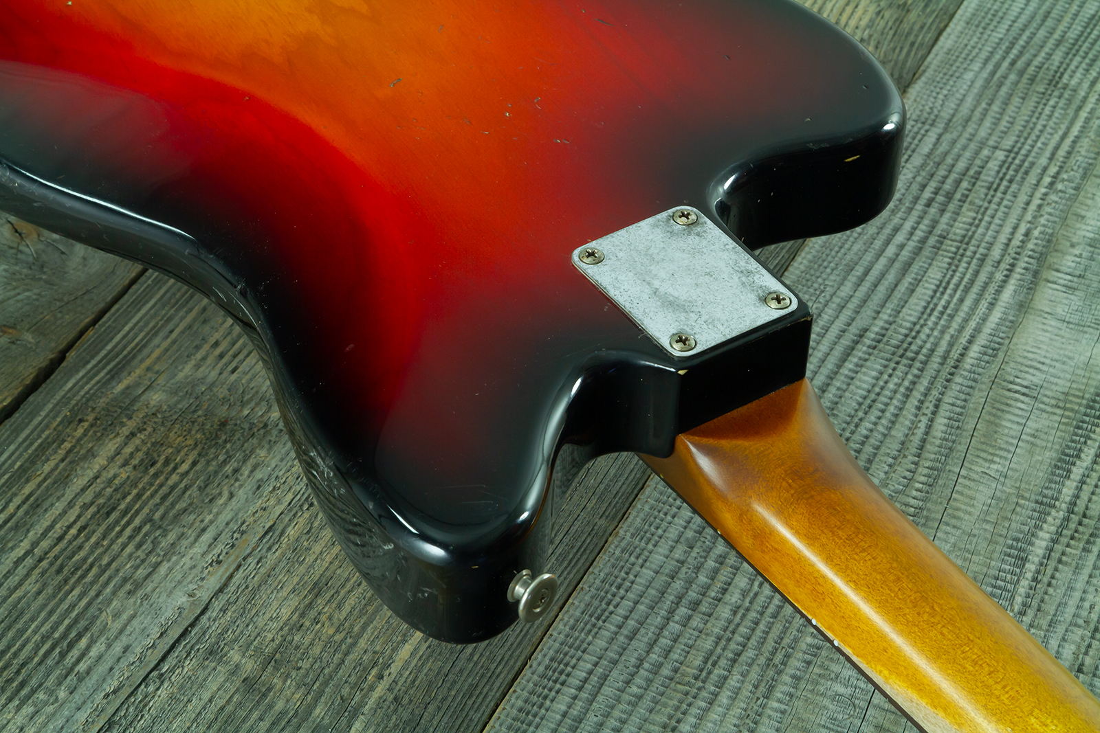 Haar Guitars Trad Jm 2s Fralin #43593 - Aged 3 Tone Sunburst - Retro-Rock-E-Gitarre - Variation 10