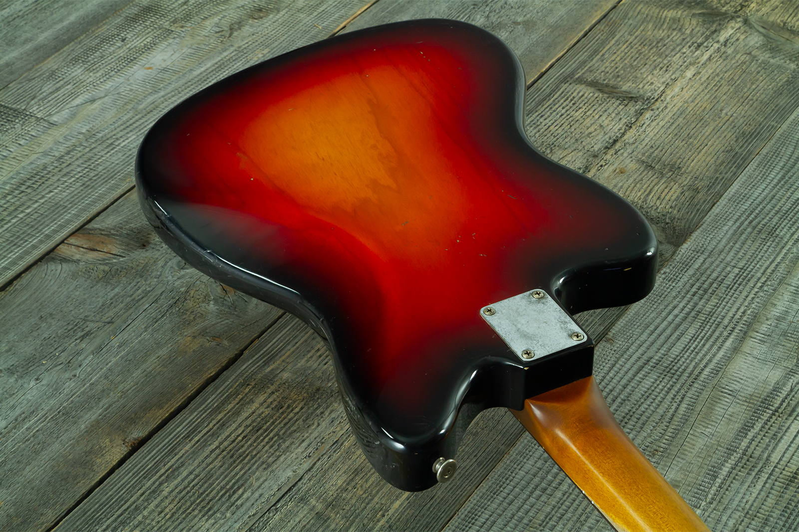 Haar Guitars Trad Jm 2s Fralin #43593 - Aged 3 Tone Sunburst - Retro-Rock-E-Gitarre - Variation 8